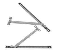 HEALEEP 2pcs Window Protection Lock Adjustable Window Lock Sliding Door Protection Bar Telescopic Adjustment Compact Steel Security Bar for Home Balcony