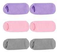 HEALEEP 3 Pairs Foot Caring Socks with Moisturizing Effect and Anti-Slip Cotton Material, Soft Gel Socks for Daily Life and Housework, Soothes Skin and Provides Warmth