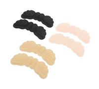 HEALEEP 3 Pairs of Lightweight Self-Adhesive Heel Cushion Pads with Foam and Sweat Absorbent Cloth, Anti-Slip and Abrasion Resistant Inserts for High Heeled Shoes, Comfortable Heel