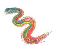 HEALEEP 30Pcs Hair Wrap String and Hair Braids Strings 90Cm Thread Rope Fostering Hands-On Abilities Convenient to Braid Fashionable Adorable for Women Daily Styling