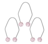 HEALEEP 3pcs Dimple Trainer for The Face Dimple Maker Ch xerciser Lightweight Comfortable Fit Stainless Steel Artificial Pearl Women Facial Exercise at Home