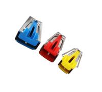 HEALEEP 3pcs Fabric Bias Tape Maker Tool for Sewing and Quilting, Easy to Use DIY Bias Binding Maker with Metal and Plastic Construction, for Craft and Fabric Folding