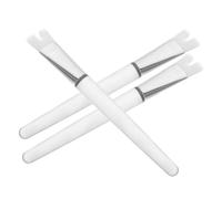 HEALEEP 3pcs Nose Contour Makeup Brushes for Women Soft Reusable Powder Blending Tools with Comfortable Grip for Beginners and Experts to Highlight Shade Smudge and Blend Nose Makeup