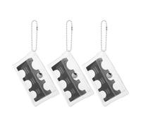 HEALEEP 3pcs Portable Coin Case with 6 Slots for Japanese Yen Coins, Made of Sturdy PVC Material, Rectangle Shape with Minimalist and Stylish Look, for Everyday Use and Business Trips