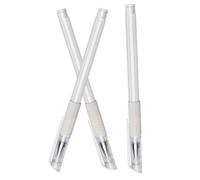 HEALEEP 3pcs Tattoo Eyebrow Pen Portable Makeup for Microblading Cosmetic Liner for Mapping Precise Eyebrow Positioning