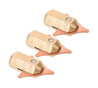 HEALEEP 3pcs Triangle Spot Welder Copper Electrode Chuck for Sheet Metal Repair, Dent Repair Chuck Attachment for Auto Body Shaping Machine, Suitable for Car Panel Welding