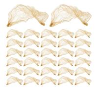 HEALEEP 40pcs High Elastic Invisible Hairnet for Women Mesh Hair Nets Invisible Ballet Bun Net Dance Competition Hair Buns