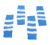 HEALEEP 4pcs Adjustable Dog Foot Cover and Leg Wrap in Polyester with Secure Fit and Stable Support Cute Dog Socks Style for Outdoor Winter Walks and Exercise Stylish