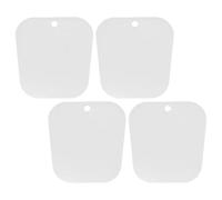 HEALEEP 4pcs Boot Holder Inserts Shoe Shape Holder Plastic Lightweight Versatile Use White 12inch Length for Over-the-knee Boots Daily Use