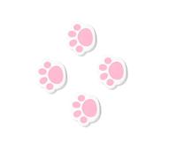 HEALEEP 4Pcs Cat Claw Mirror Cleaner Wipes Durable Bathroom Cleaning Sponge Tools Effortless Surface Scrubbing for Glass and Mirrors Easy to Use Flexible Design for Performance