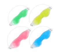 HEALEEP 4pcs Gel Eye Patches Cooling Ice Masks for Sleeping Cold Compress Eye Masks to Reduce Puffiness