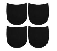 HEALEEP 4pcs Non-Slip Rubber Heel Protector Pads for Shoe Repair Replacement Kit, Cut Fit Design for Casual Footwear and High Heels, for Travel and Business Trips
