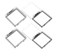 HEALEEP 4pcs Plastic Push Button Switch Covers Prevent Accidental Shutdown and Keep Device Markings, 41mm Power Button Protector Covers for Computer, Elevator, Appliance Use