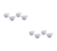 HEALEEP 4pcs Snoring Nose Buds Nose Clips for Snoring Nasal Device to Aid Breathing Sleep Aid Breath Apparatus Different English Packaging