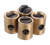 HEALEEP 4pcs Solderless Cable Stops for Motorcycle Brake Throttle Cable Ends Fit for Atvs Replacement Parts for Enhanced Control and Easy Installation