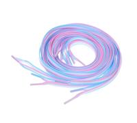 HEALEEP 4pcs Stylish Flat Shoelaces Comfortable Replacement for Casual Shoes Bisexual Lesbian Non Binary Transgender Asexual Designs