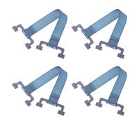 HEALEEP 4pcs Universal Hard Hat Top Suspension Straps Replacement, Pe and Polypropylene Material, Compatible with Safety Cap Liner for Construction Site Use