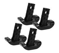 HEALEEP 4pcs Walker Sliders with Anti-Slip Grooves Easy Attach Ski Glides for Seniors Non-Scratch Floor Protection Compatible with Ez Fold-n-go and Able Life Walkers Smooth Sliding Wood