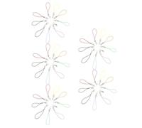 HEALEEP 50pcs DIY Key Chain Accessories Lobster Clasp Cords for Lanyards Lariat Craft Making String Strap for Phone Lanyard Project Random Color