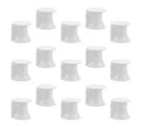 HEALEEP 50pcs Plastic Flip-top Toothpaste Lid Self Sealing Cover for Squeeze Tube Fits Bathroom Use No Mess Cap