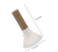 HEALEEP 50pcs Pure Moxa Sticks Jumbo Moxibustion Rolls with White Adhesive Base 10x37mm for Professional Beauty Salon and Household Acupoint Therapy