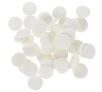 HEALEEP 50pcs White Cotton Car Air Freshener Sublimation Sheets Safe Aromatherapy Pads for Odour Removal and Portable Car Scent Diffuser Accessories