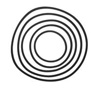 HEALEEP 5pcs Aquarium Floating Plant Fish Feeding Circles for Tank Sturdy Design for Easy Feeding Compatible Various Aquatic Plants