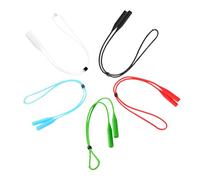 HEALEEP 5pcs Glasses Strap Eyewear Retainer Adjustable Silicone Anti-skid Comfortable Rope for Sunglasses and Reading Glasses Outdoor Sports Random Color