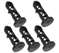 HEALEEP 5pcs Outdoor Trash Can Connecting Plugs Weather Resistant Plastic Buckles for Bins Easy Replacement Lid Pins for Residential and Commercial Waste Bins