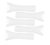 HEALEEP 5pcs Silicone Water Bottle Replacement with Bite Valve and Mouthpiece Solid Liquid Silicone Straws Compatible with Direct Drinking Space Cups for Travel Gym Hydration