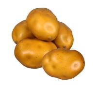 HEALEEP 5pcs Valentine Day Potatoes Fake Foam Potatoes Realistic Vegetable Decor for Home Kitchen