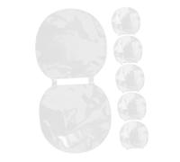 HEALEEP 6pcs Double Sided Thickened Table Tennis Paddle Protective Film Adhesive Rubber Protector for Racket Durability Easy Application Protection