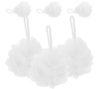 HEALEEP 6pcs Portable Bathing Balls Thickened Mesh Shower Sponges for Adults Wear-Resistant Exfoliating Bath Loofahs for Deep Skin Cleansing Rich Generation Suitable for Daily Household