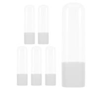 HEALEEP 6pcs Water Flosser Nozzle Organizer Case - Portable Dustproof Replacement Tip Storage Box for Oral Irrigator - Compact Travel Holder for Dental Flosser Accessories