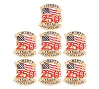 HEALEEP 7pcs Statue of Liberty Lapel Pin Patriotic Commemorative Souvenir Elegant Alloy Enamel Lasting Keepsake Collectors Gifting Independence Day 2026