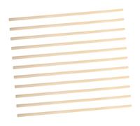 HEALEEP 8mm Wooden Window Molding Strip, 50cm Pine and Paulownia Triangle Trim for DIY Window Screen Frame, Decorative Wood Strips for Home Improvement, 10pcs
