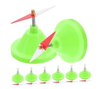 HEALEEP 8pcs Physics Experiment Compass: Magnetic Needle Science Education - Mini Compass For Classroom And Field Teaching