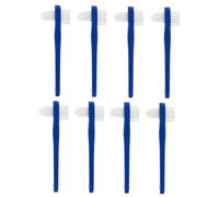HEALEEP 8pcs Portable Mini Denture Toothbrush for Braces Cleaner Boys and Girls Toothbrushes Years Tooth Cleaner