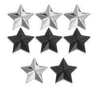 HEALEEP 8pcs Star Shape Tire Valve Caps Replacement Set for and Vehicles, Stainless Steel Material with Firm and Consistent Performance, Convenient and Quick Installation, Stylish