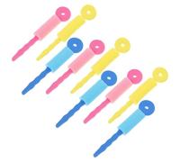 HEALEEP 9pcs Satin Covered Jumbo Hair Curler Sponge Rollers for Women, Soft Heatless Curling Rods Twist, Volumizing Hair Rollers Sleep-in Styling Tool