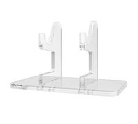 HEALEEP Acrylic Game Controller Bracket Holder, Gamepad Display Stand Rack for Desktop Storage, Gaming Controller Organizer Suitable for Video Game Accessories