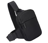 HEALEEP Adjustable Crossbody Bag for Outdoor Use Wear Resistant Chest Pouch Versatile Waist Fanny Pack for Travel Gym and Adventures for Men and Women