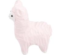 HEALEEP Alpaca Figurine Wooden Ornaments for Home Office Decor Unique Craft Sculpture Artistic Alpaca Statue Idea for Friends