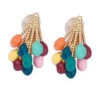 HEALEEP Balloon Dangle Earrings for Women Vintage French Retro Style Lightweight Ear Drops Jewelry Unique Minimalist Design and Fashionable Accessories for Daily Wear and