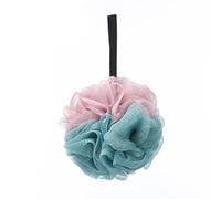 HEALEEP Bath Shower Sponge Pouf Exfoliating Mesh Loofah Ball for Gentle Skin Cleansing Soft Pe Material Random Color for Full Lather Scrubbing Random Color