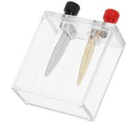 HEALEEP Battery Experiment Kit with Zinc Electrodes for Basic Circuit Learning Primary Cell Simulator for Physics and Science Teaching Student-friendly Educational Equipment