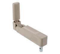 HEALEEP Bed Crank Handle Replacement with 12mm Hex Shaft for Nursing Beds and Foldable Grip and Anti-Slip Surface, Made of Plastic and Stainless Steel, Easy Installation for Home Care