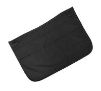 HEALEEP Black Hairdresser Apron Multipocket Design Adjustable Waist Belt Tool Organization Sleek Stylish Polyester Nylon for Hair Salons Barber Shops