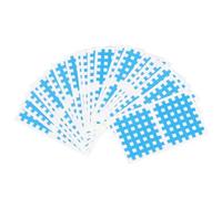 HEALEEP Breathable Blue Sports Muscle Tape 20 Sheets Artificial Silk Cross-Shaped Adhesive Cloth Fitness Support Tape for Men and Women Physical Therapy