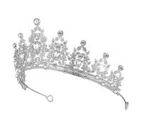 HEALEEP Bridal Rhinestone Tiara Headband Hair Jewelry for Birthday Parties Pageants Weddings Crown Accessory for Women Timeless